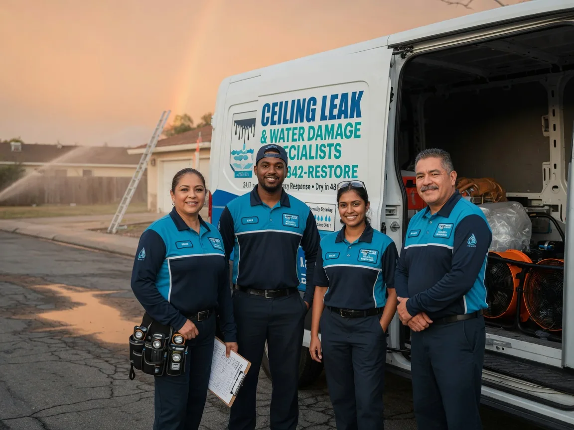 Ceiling Leak Cleanup company in Woodlawn, IL